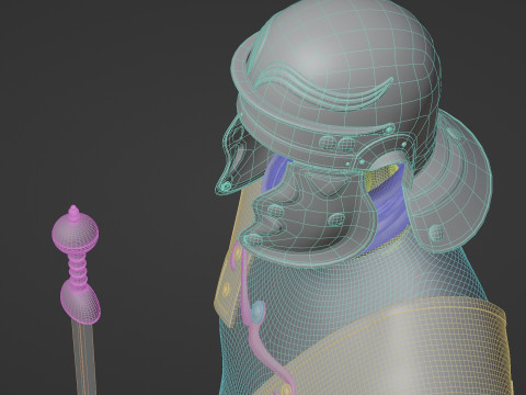 Roman legionary cloth Modèle 3D