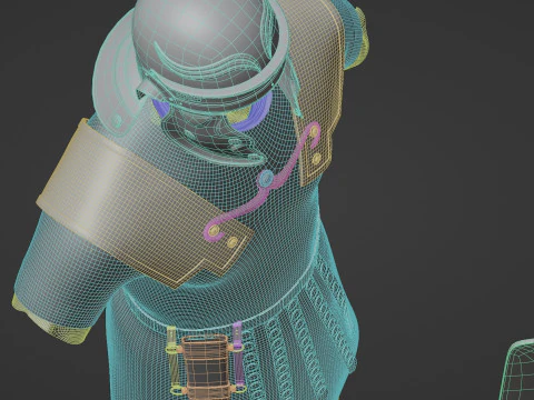 Roman legionary cloth 3D Model