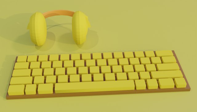 3D keyboard 3Dモデル .c4d .max .obj .3ds .fbx .stl .blend 