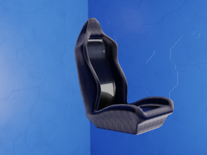 Car seat Model 3D
