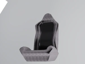 Autositz 3D Modell