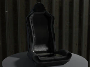 Autositz 3D Modell
