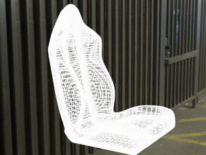Autositz 3D Modell