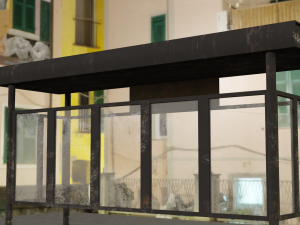 Rusty Bus Station 3D Model