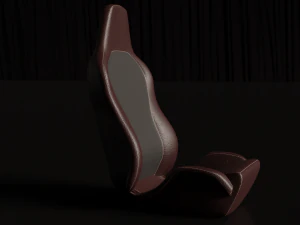Sport car seat 3D Model