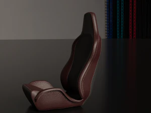 Sport car seat 3D Model
