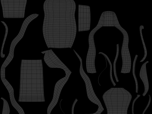 Sport car seat Modello 3D