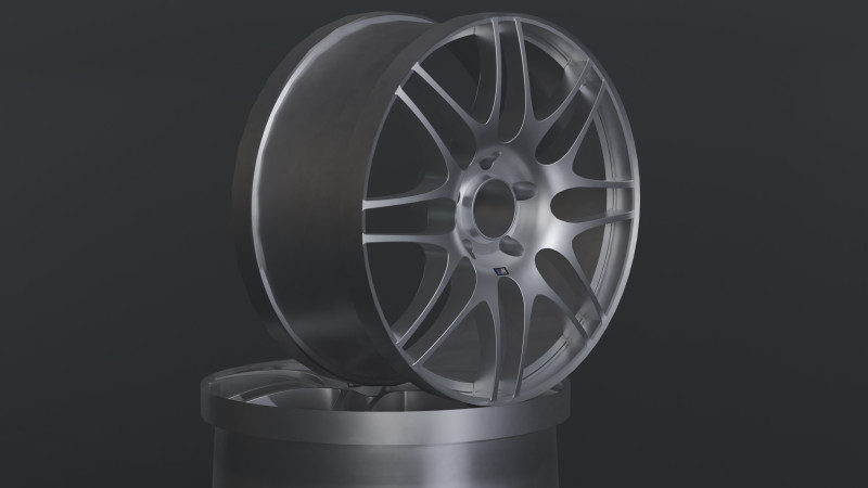 M3 M Cross Spoke 163 rims 3D 模型 .c4d .max .obj .3ds .fbx .stl .blend
