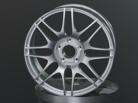 M3 M Cross Spoke 163 rims 3D 模型