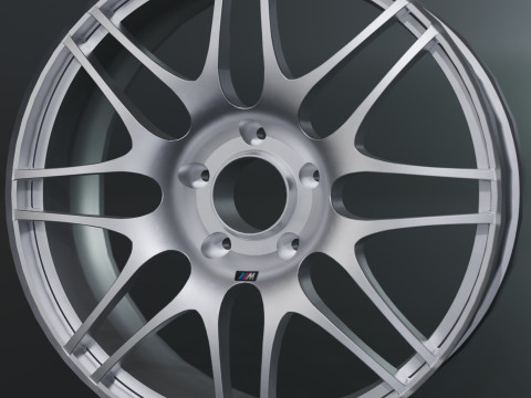 M3 M Cross Spoke 163 rims 3D 模型