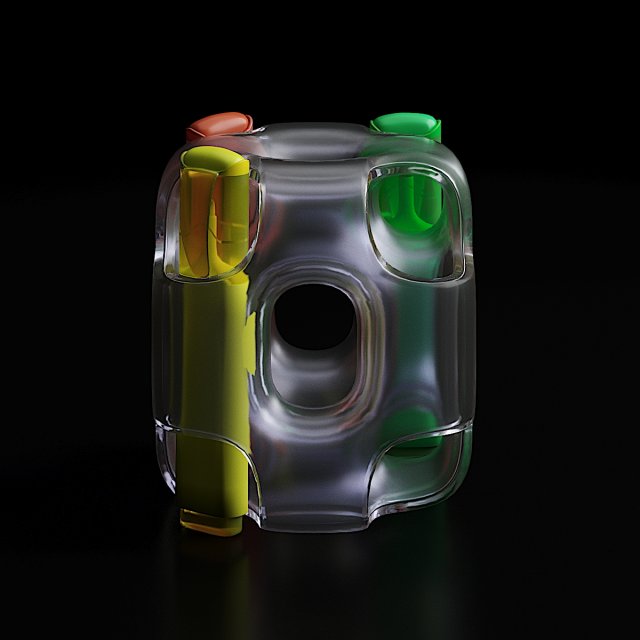 Stand organizer for markers 3D मॉडल .c4d .max .obj .3ds .fbx .stl .blend