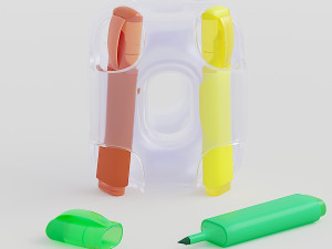 Stand organizer for markers 3D मॉडल