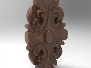 Rosette 004 133x76x19 Modèle 3D