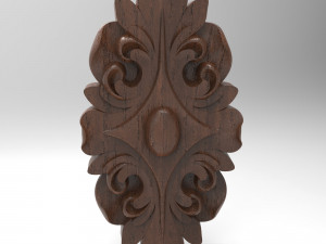 Rosette 004 133x76x19 Modèle 3D