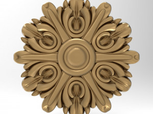 Rosette 005 250x250x32 3D मॉडल