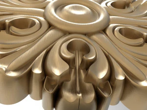 Rosette 005 250x250x32 3D Model