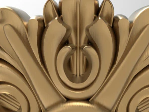 Rosette 005 250x250x32 3D Model