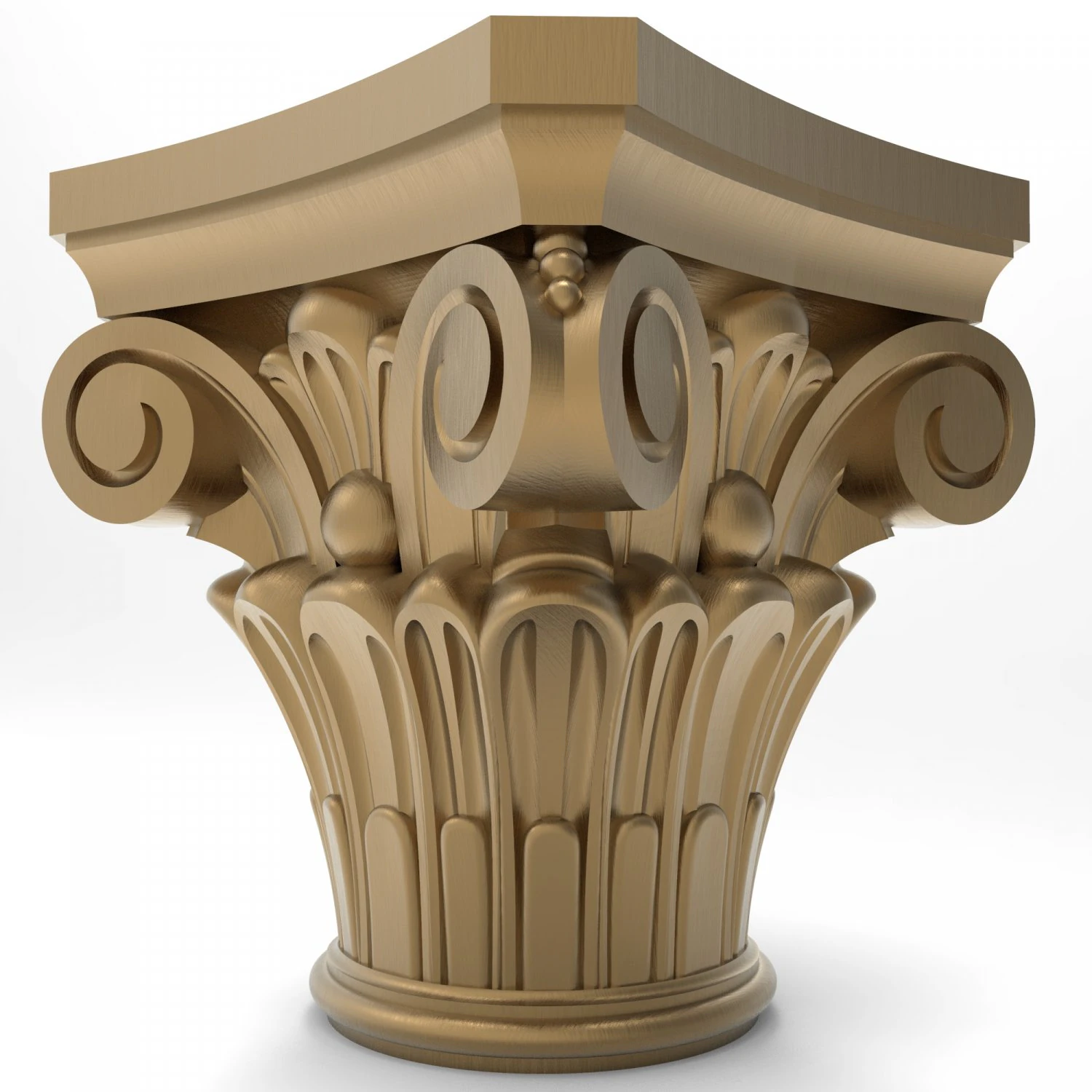 Column capital 004 IMMAGINA 3D Model .c4d .max .obj .3ds .fbx .stl .blend 