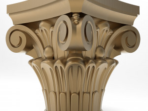 Column capital 004 IMMAGINA 3D-Modell