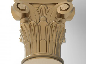 Column capital 004 IMMAGINA 3D Model