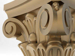 Column capital 004 IMMAGINA Model 3D