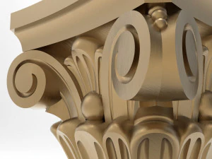 Column capital 004 IMMAGINA 3D Model