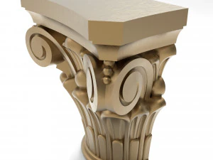 Column capital 004 IMMAGINA 3D Model