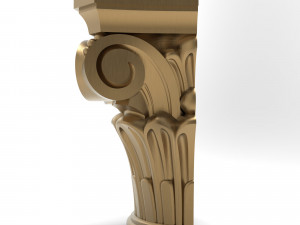 Column capital 004 IMMAGINA Model 3D