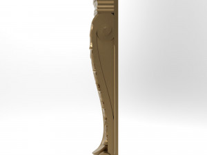 Carved bracket KB-002 146x610x90 Modèle 3D