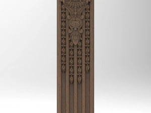 Column decor 001 Papuan 3D Model