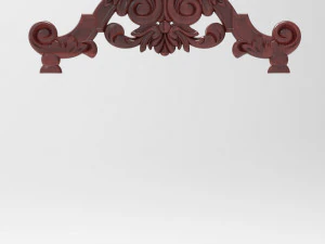 Carved ornamental 002 3D Model