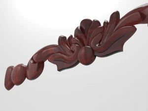 Carved ornamental 002 3D Model