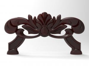 Carved ornamental 003 Modello 3D