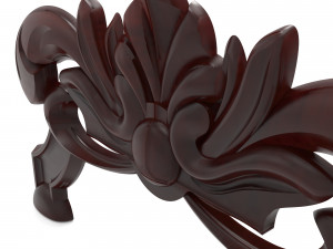 Carved ornamental 003 Modello 3D