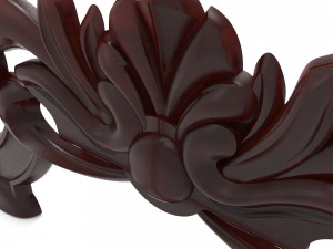 Carved ornamental 003 Modello 3D