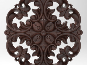 Rosette-002 330x330x22 3D 模型