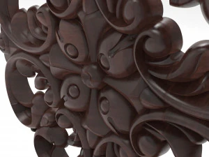 Rosette-002 330x330x22 3D Model