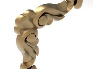 Carved ornamental 005 3D 模型