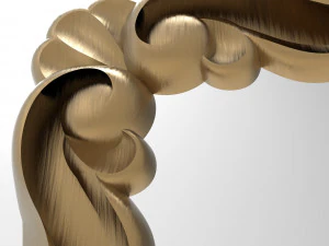Carved ornamental 005 3D Model