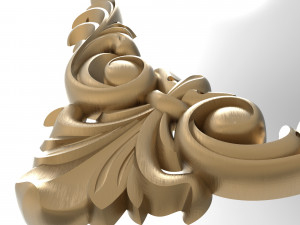 Carved ornamental 008 312x312x20 3D Model