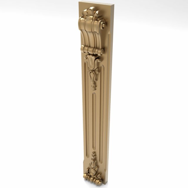 Column capital 006 Pilaster 3Dモデル .c4d .max .obj .3ds .fbx .stl .blend 