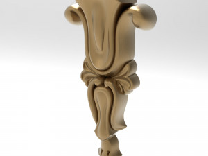 Column capital 006 Pilaster 3Dモデル