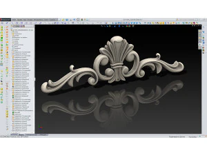 Carved ornamental 001 3D Model