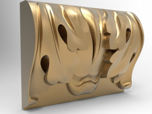 Picture Frame 001 70x25 3D-Modell