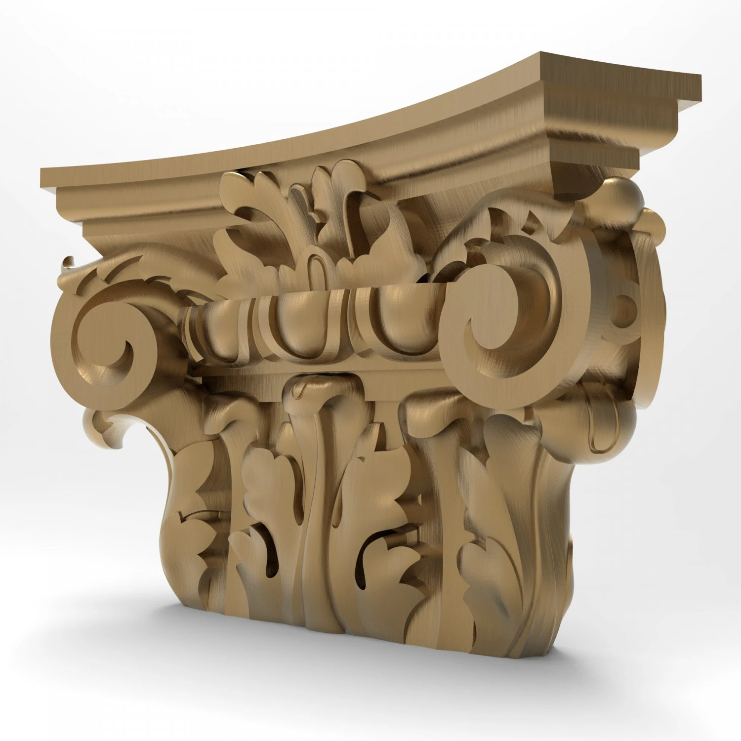 Column capital 007 133x210x55 3D Model .c4d .max .obj .3ds .fbx .stl .blend
