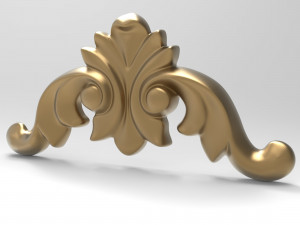 Carved ornamental 014 3Dモデル