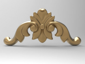 Carved ornamental 014 3Dモデル