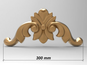 Carved ornamental 014 3Dモデル