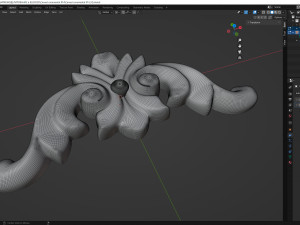 Carved ornamental 014 3Dモデル