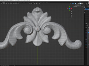 Carved ornamental 014 3Dモデル
